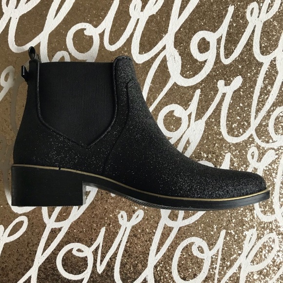 kate spade Shoes - Kate Spade Sedgewick Glitter Rain Boots